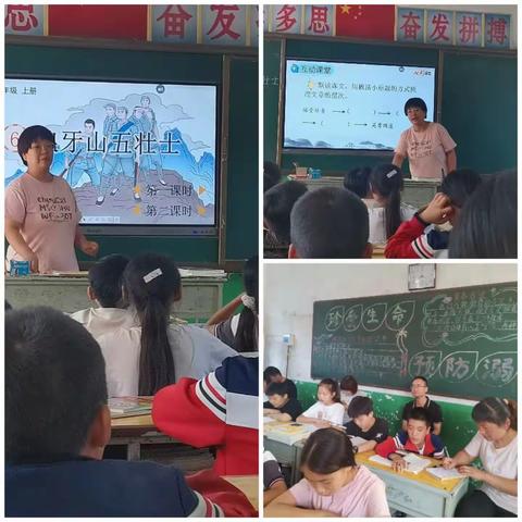 凝心齐教研,聚力共成长一一铜冶镇南西炉小学周四教研活动（一）