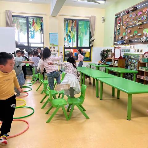 中四班——雨天室内小循环游戏