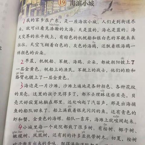 漫步《海滨小城 》打造高效课堂 ——肇庆市高要区第三小学三年级语文阅读教学汇报课