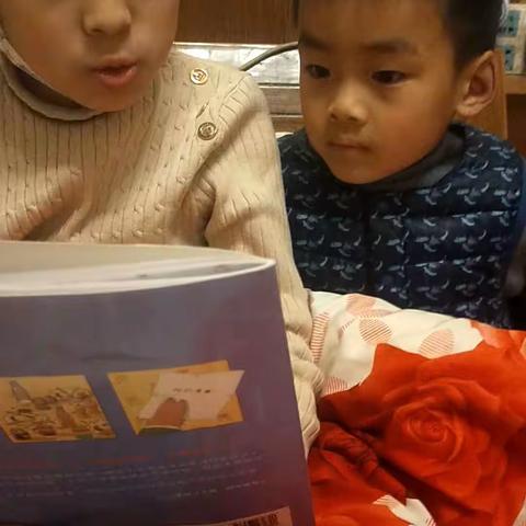 南街幼儿园大一班向文宇亲子阅读'《朱家故事》