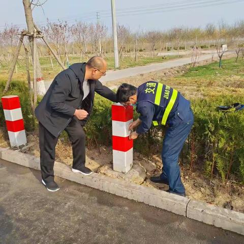 路域环境整治不停歇丨邱县交通3月19日路域环境整治动态