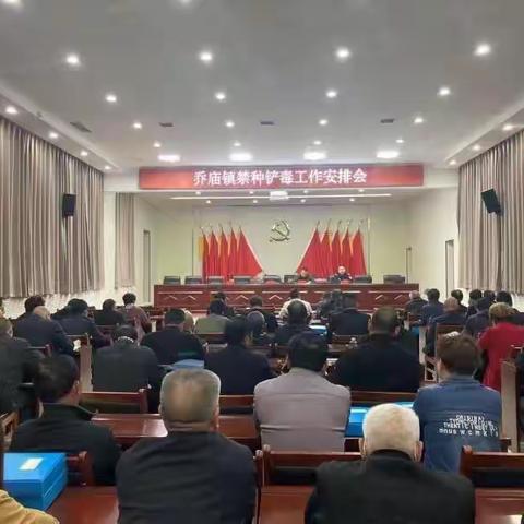 乔庙镇：开展春季铲毒,增强全民禁毒意识