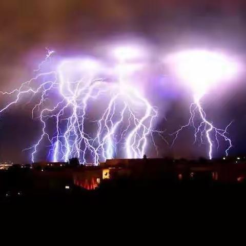 【雷电来了我不怕】——海原县东城幼儿园防雷电安全教育