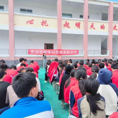 千帆竞发，奋楫前行——青湖学校学科竞赛表彰大会