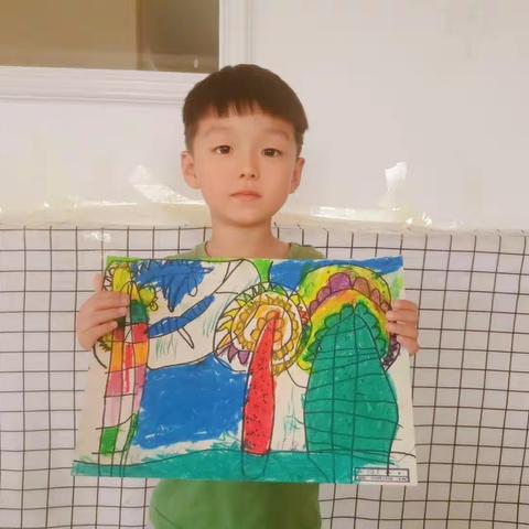 瑞绣幼儿园大四班童心童画作品展