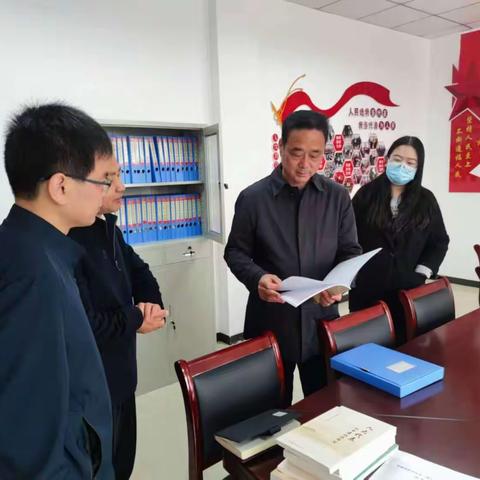 区人大常委会办公室、选任代工委继续到各镇督导人大工作