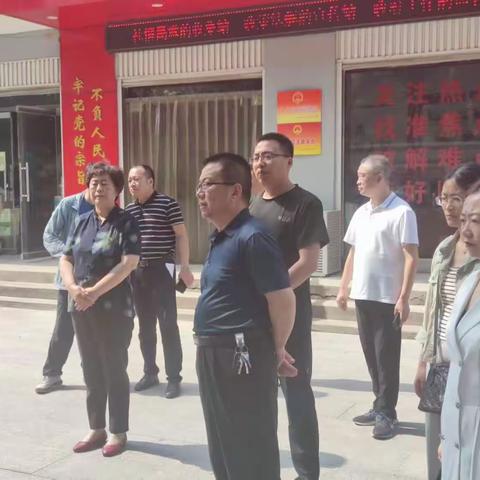 成安县人大来我区考察学习人大代表家站工作