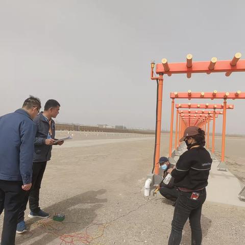 未雨绸缪－敦煌机场雷雨季前完成防雷检测工作