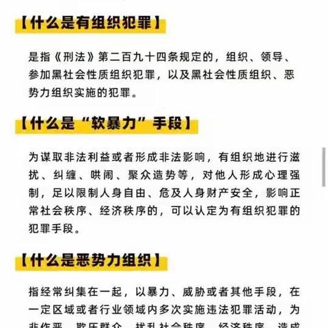 增强法律意识 远离有组织犯罪