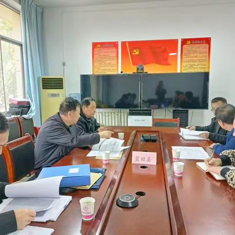 市爱卫办检查指导蓝田县国家卫生县复审病媒生物防制工作