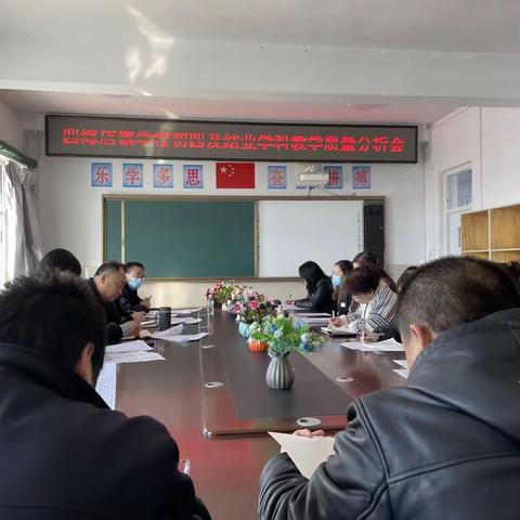 集智共谋促高效 精准施策备中考——绥棱县四海店镇学校中学部召开中考备考及结业学科备考阶段推进会。