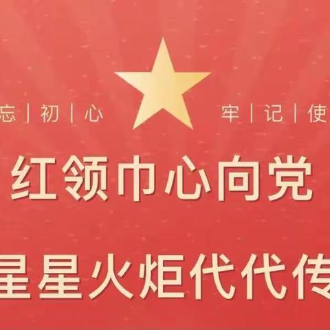 “红领巾我为你自豪”——龙坨小学入队仪式