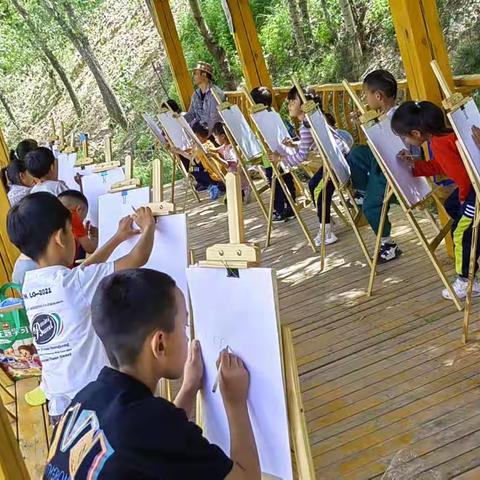 同仁市“六一”潜能幼儿园———指尖跃动      彩绘夏天活动美篇