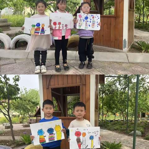 “拥抱春天、快乐“童”行”---梨林中心幼儿园中一班一周精彩瞬间