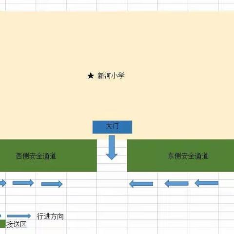 新河小学新学期上学放学家长告知书