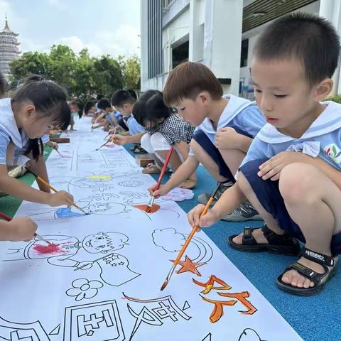 小小中国心 浓浓中华情——广昌县第三幼儿园迎国庆系列活动