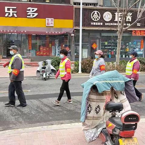 梁苑办事处梁苑社区开展治安巡逻打造平安社区“同心苑”巡逻日志（3月22日）