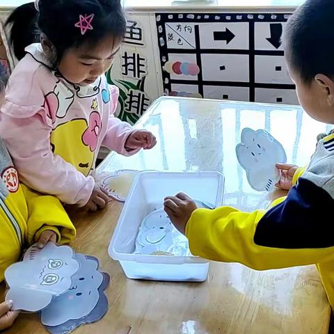 【翰林苑幼儿园张老师】2023年2月份小二班区域游戏《乌云和雨滴》游戏观察记录