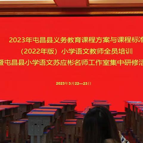 2023年屯昌县义务教育课程方案与课程标准（2022年版）小学语文教师全员培训