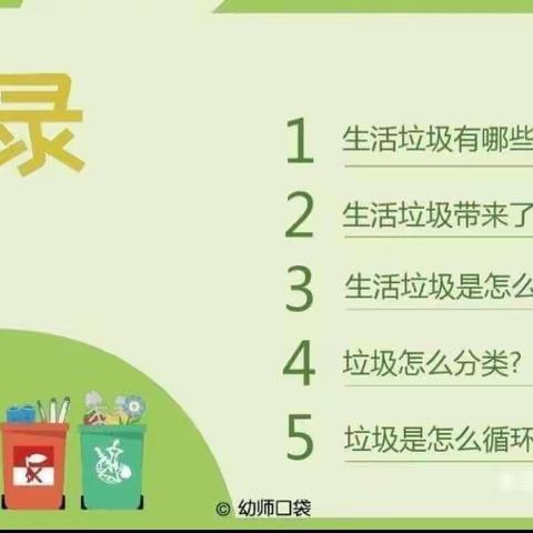 三亚金海洋幼儿园——垃圾分类，从小培养！