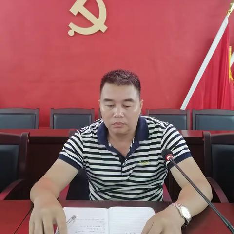 新联村党支部以“学习贯彻龙华两会精神”为主题开展3月份主题党日活动