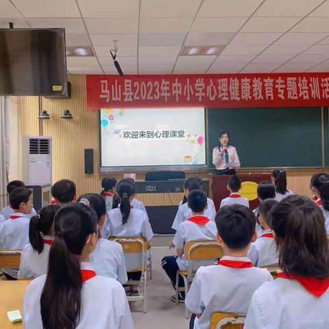 马山县2023年中小学心理健康教育专题培训