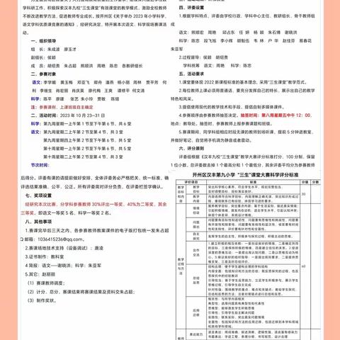 有趣又有料 ·  精彩好“科”堂———记汉丰九校科学赛课活动