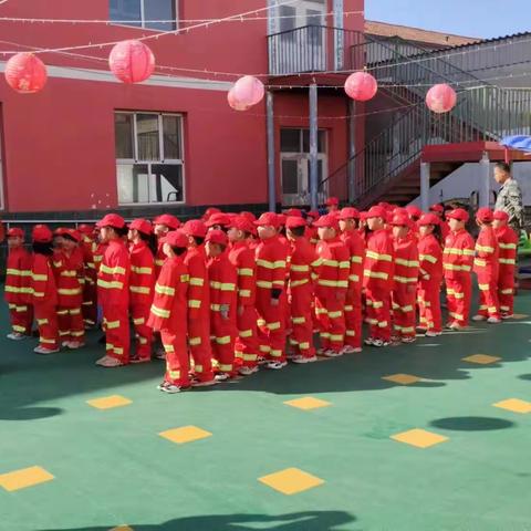 “消防安全，牢记在心”辛店镇中心幼儿园