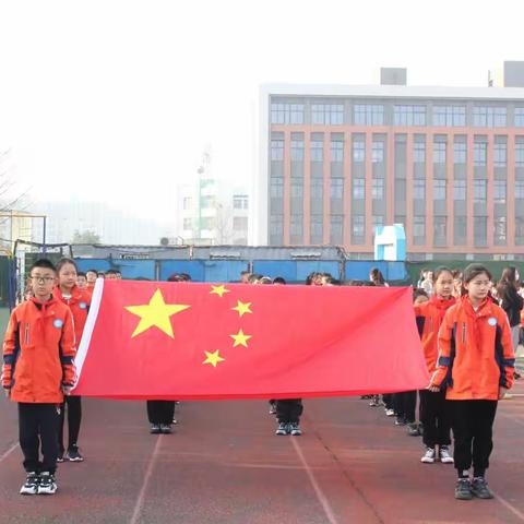 莒县第六实验小学第七周升旗仪式中队风采展示——四五中队