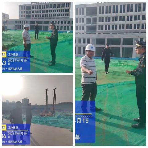 工地巡查督促严格执行扬尘防治措施