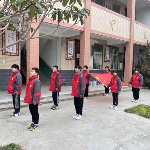 【每周升旗】国在我心中 旗帜向未来——陈留韩洼小学周一升旗仪式