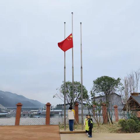 文峰镇幼儿园--第七周升旗仪式