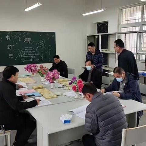 立足常规抓教学 深入检查促提升  ——大郭镇陈策小学教学常规检查。