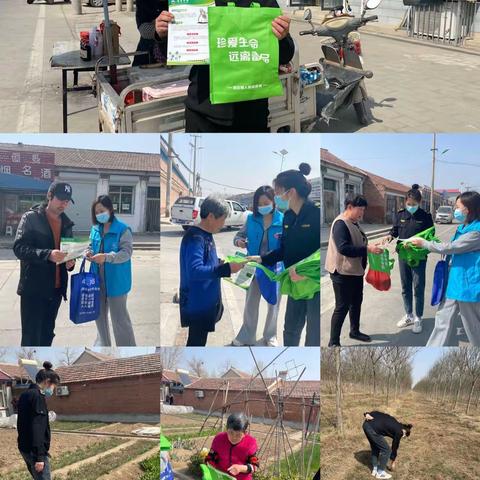 杨庄镇开展禁种铲毒不止步 宣传踏查守净土