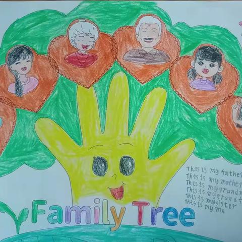 三年级以family为题的手抄报