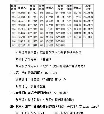 “语”你同行，“文”行致远 ----“落实新课标，深化课堂教学改革”伊川县实验中学初中语文教育教学观摩会纪实