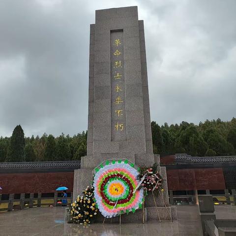 祭扫革命英烈，传承红色基因——新寨中学 清明节祭奠英烈活动纪实