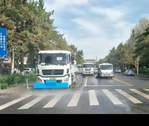 清洁城市 美化环境  这是我们的使命——石河子玉禾田机械作业部