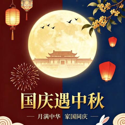 北宿镇鑫星小学2025年中秋国庆放假安全提醒