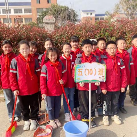 传承雷锋精神，弘扬时代新风——实验小学五（10）中队开展学雷锋系列活动