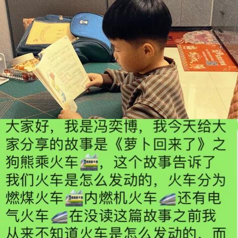 蒙古族小学二2班——小书虫冯奕博