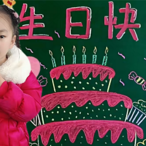 【金岭幼儿园大2班生日篇】赵雨萌小公举生日快乐