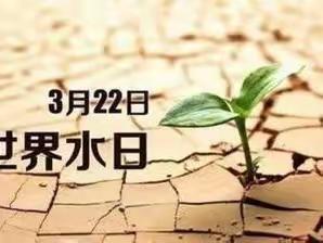 《惜水· 爱水· 节水》“世界水日” ——珍惜每一滴水  共创美好明天