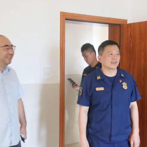 王丹晖同志赴燕罗街道调研消防救援所选址工作