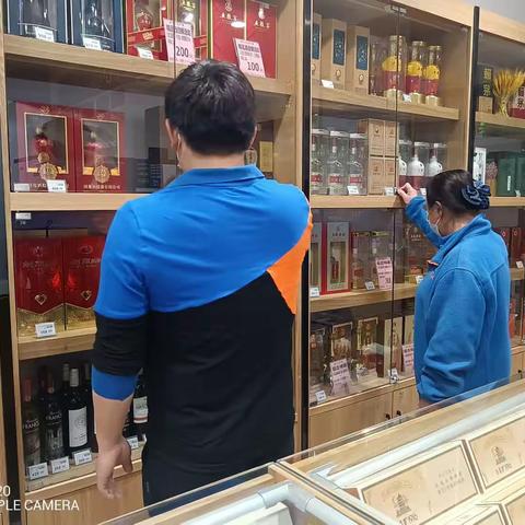 大洲店4.7防损行走管理图片