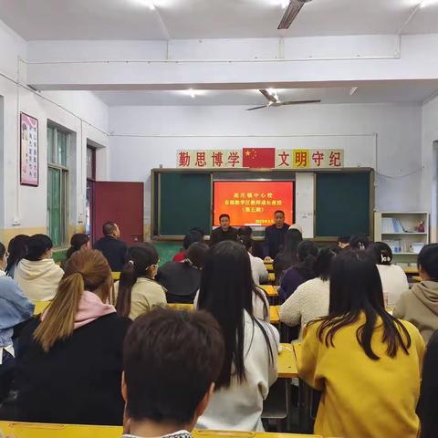 教师基本功培训——赵庄镇东部教学区第五期教师成长夜校活动