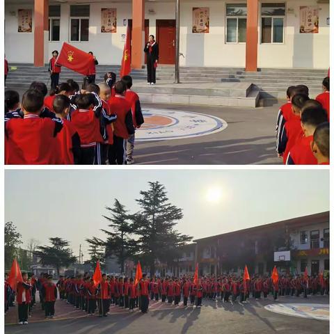 礼赞新时代  争做好队员——山城区第九小学少先队建队日活动