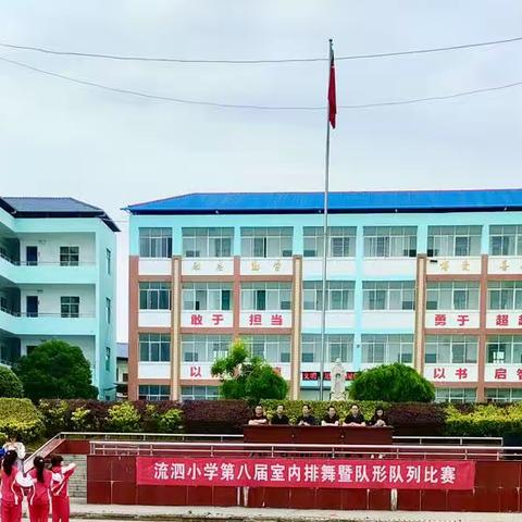 舞运动之美，展蓬勃风姿———记湖口县流泗中心小学第八届室内排舞暨队形队列比赛