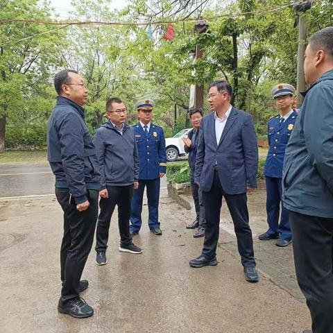 眉县县委副书记、县长张小平带队开展“五一”节前旅游景区消防安全专项检查