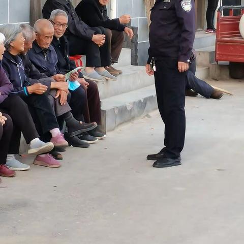 阳高所开展禁毒知识宣传活动